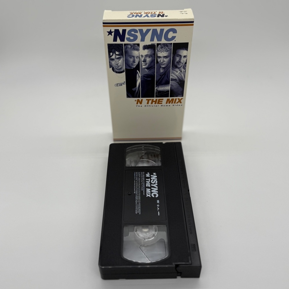 *NSYNC *N THE MIX The Official Home Video VHS Tape by N-Sync 90s Y2K Pop Music - Picture 3 of 3